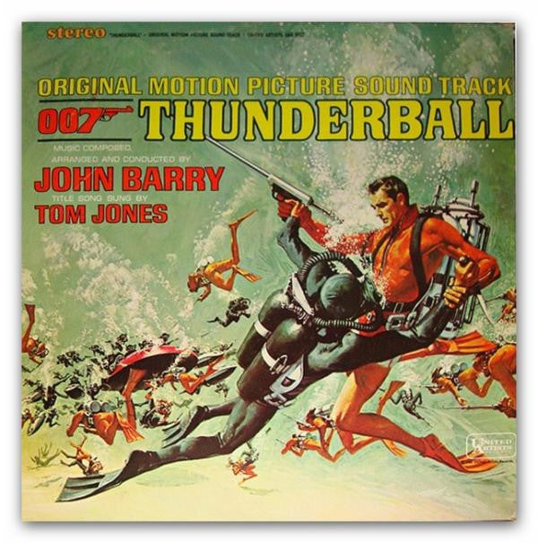 James Bond Thunderball Ost Vinyl Shop Recordpusher 