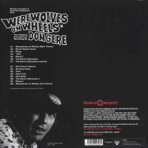 Gere, Don - Werewolves On Wheels. – RecordPusher