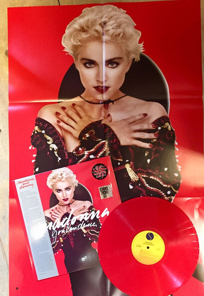 Gripsweat - Madonna VINILO ROJO You can dance RSD 2018 Limitado EU LP 12  NUEVO y PRECINTADO