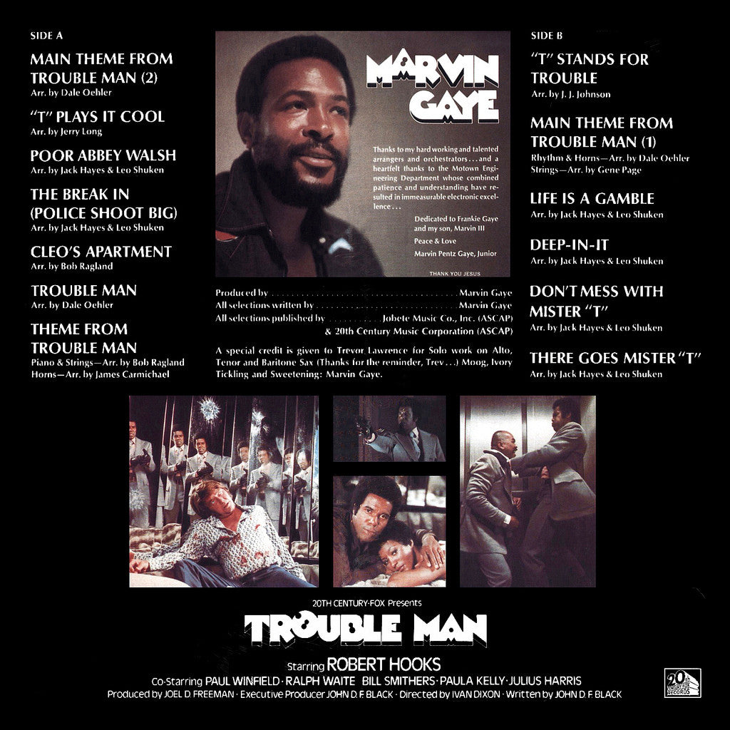 Gaye Marvin Trouble Man Ost Vinyl Shop Recordpusher 0893