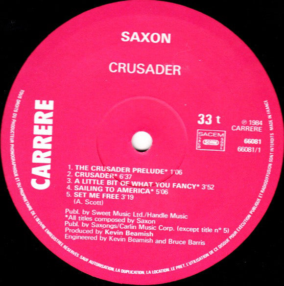 Saxon - Crusader