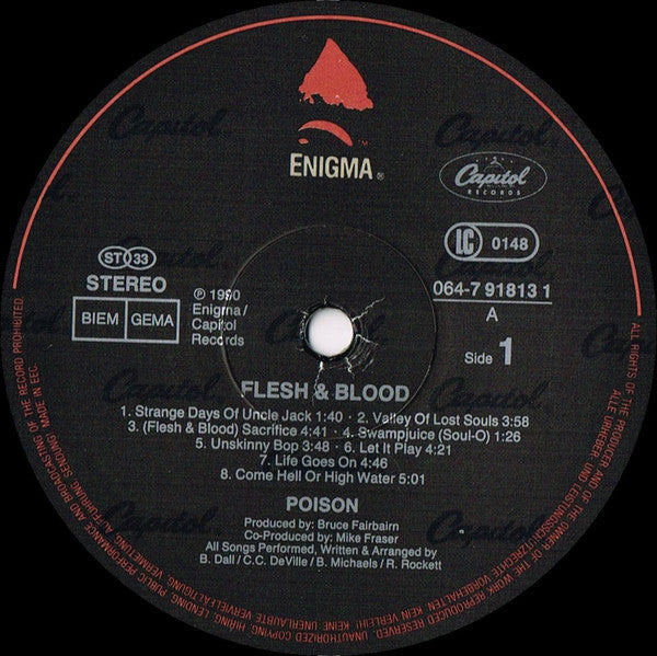 Poison - Flesh & Blood