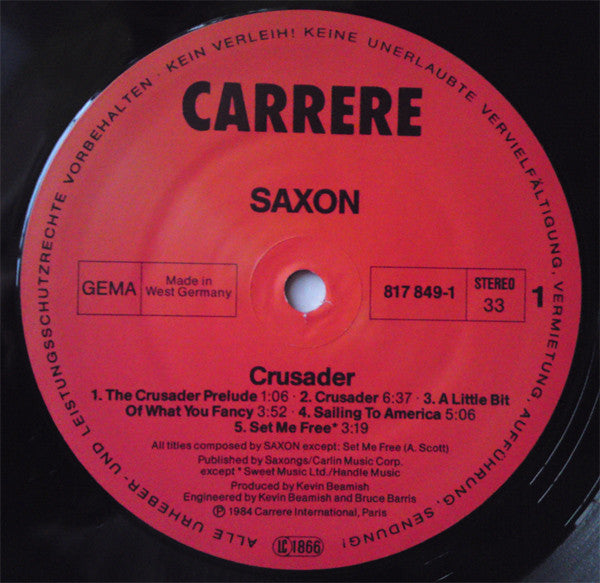 Saxon - Crusader