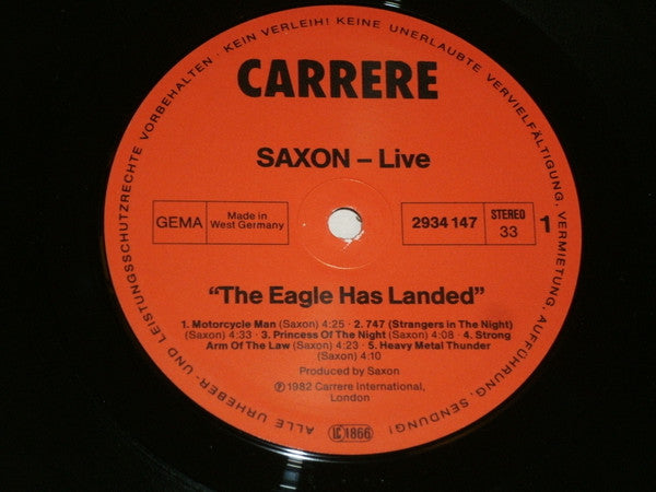 Saxon - The Eagle Has Landed Live