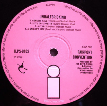 Fairport Convention ‎– Unhalfbricking