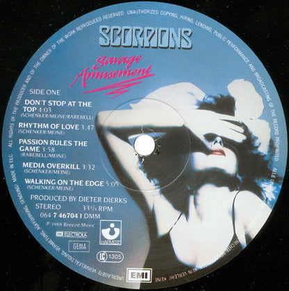 Scorpions - Savage Amusement