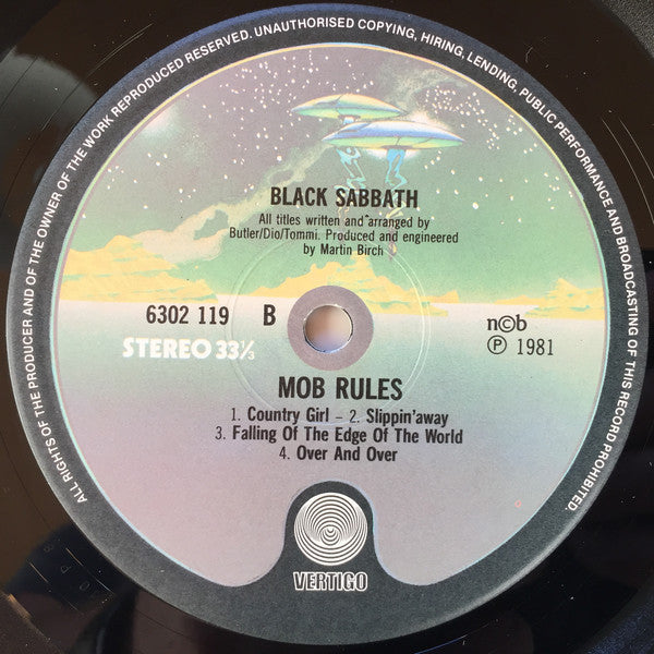 Black Sabbath - Mob Rules