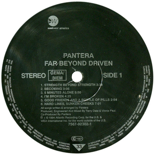 Pantera - Far Beyond Driven