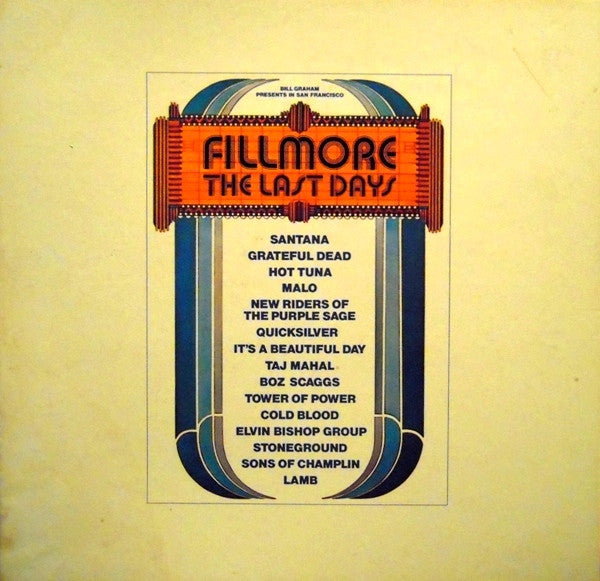 Fillmore The Last Days - V/A