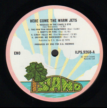 Eno, Brian ‎– Here Come The Warm Jets