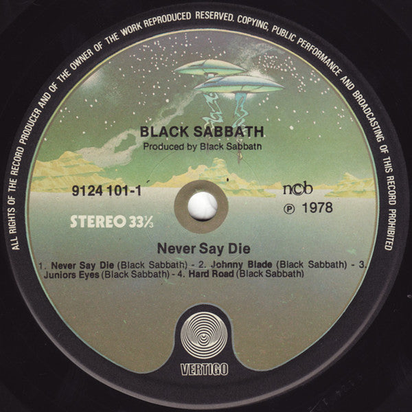 Black Sabbath - Never Say Die !