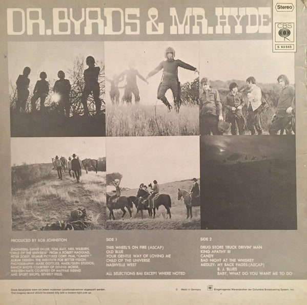 Byrds ‎– Dr. Byrds & Mr. Hyde