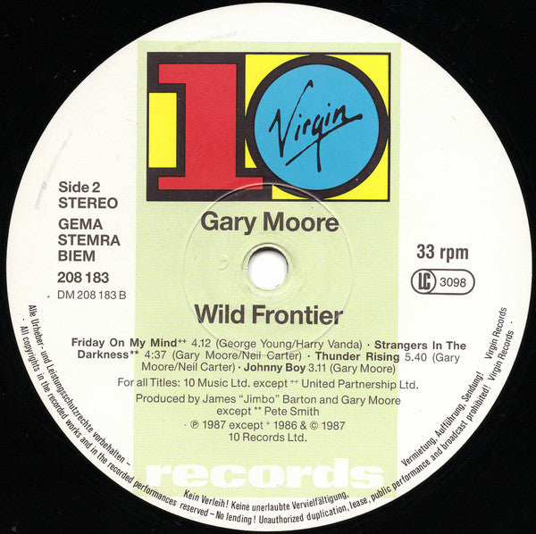 Moore, Gary - Wild Frontier