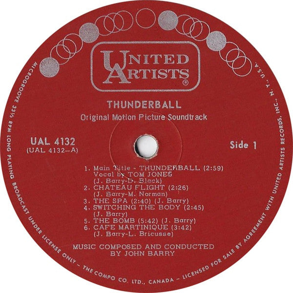 James Bond -Thunderball - OST