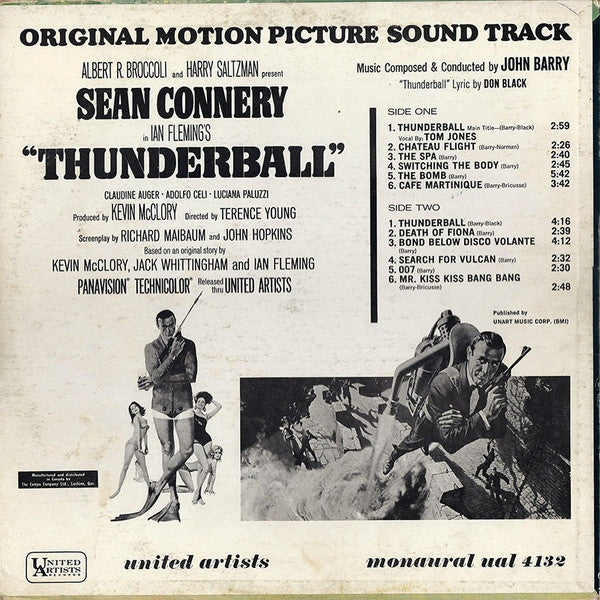 James Bond -Thunderball - OST