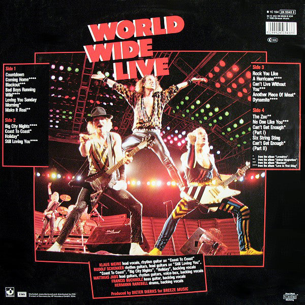 Scorpions - World Wide Live