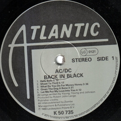 AC/DC - Back In Black - RecordPusher  