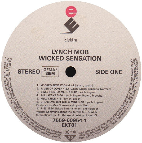 Lynch Mob - Wicked Sensation