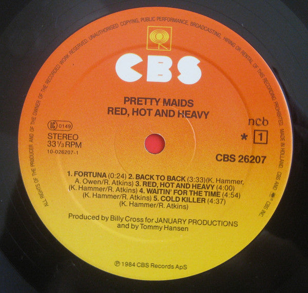 Pretty Maids - Red, Hot And Heavy