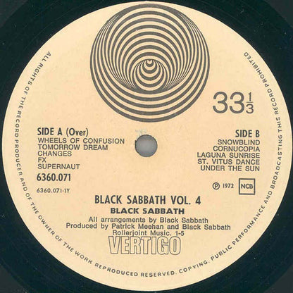 Black Sabbath - Vol. 4