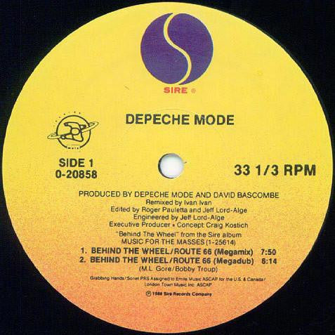 Depeche Mode - Behind The Wheel