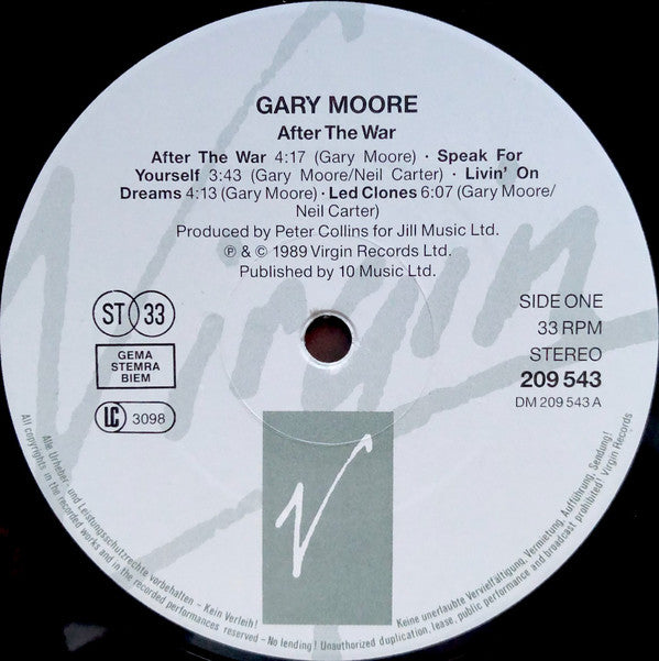 Moore, Gary - After The War