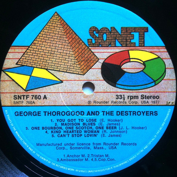 Thorogood, George And The Destroyers - George Thorogood And The Destroyers