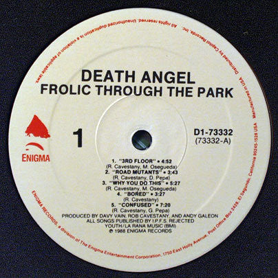 Death Angel - Frolic Through The Park