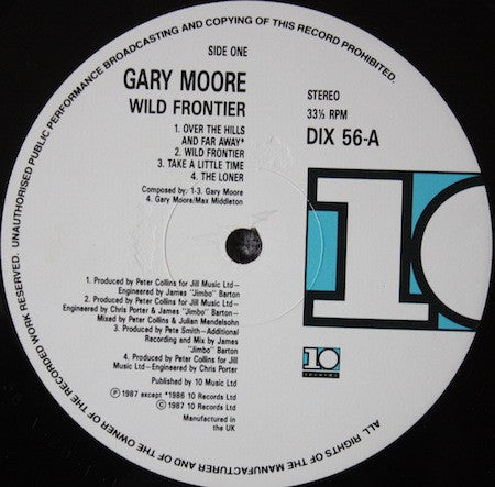 Moore, Gary - Wild Frontier