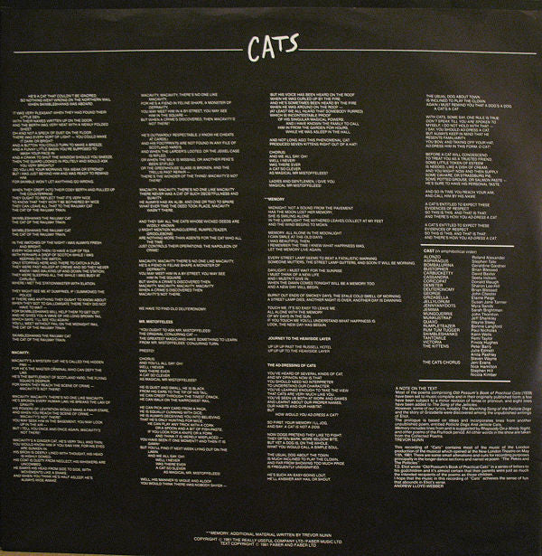 Cats - The Company